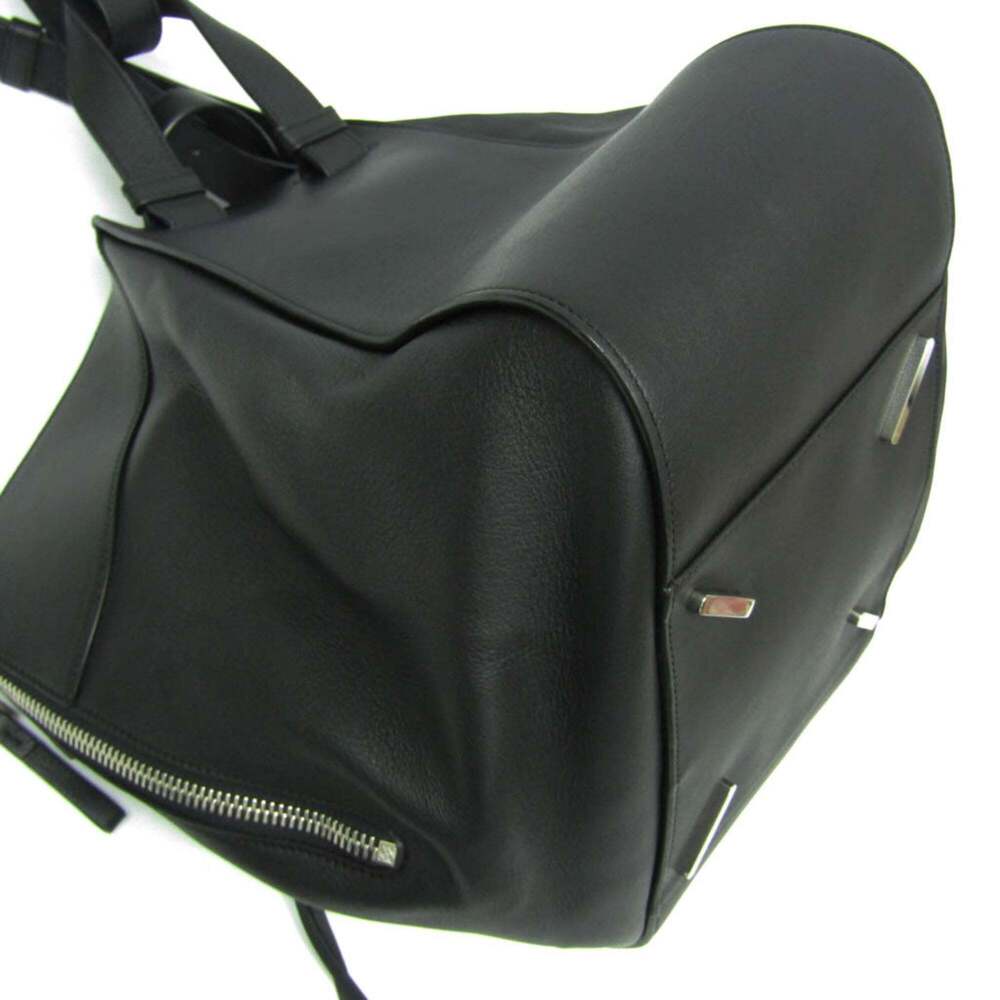 Loewe Hammock Medium Women's Leather Handbag,Shoulder Bag Black - Picture 5 of 14